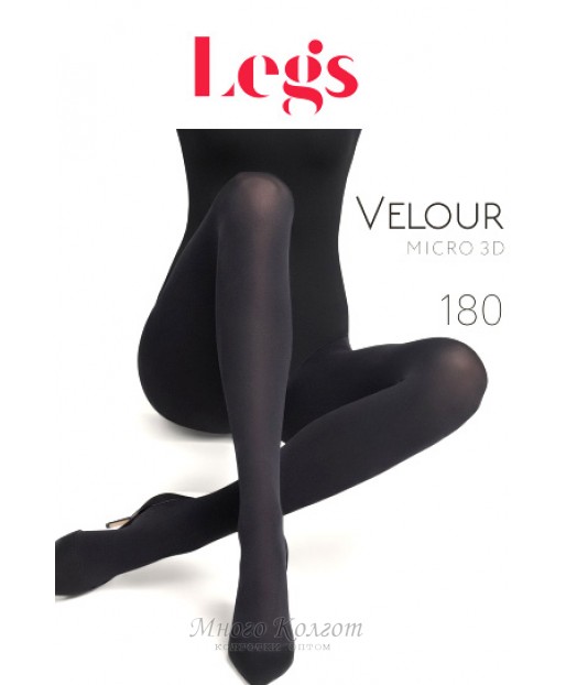 Теплые колготки Legs Velour 180